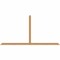 Ekena Millwork Portland Timber Gable Bracket, Western Red Cedar, 108"W x 54"H x 3 1/2"D x 3 1/2"F, 12/12 Pitch GBW108X54X0404POR00SWR - alternate 1